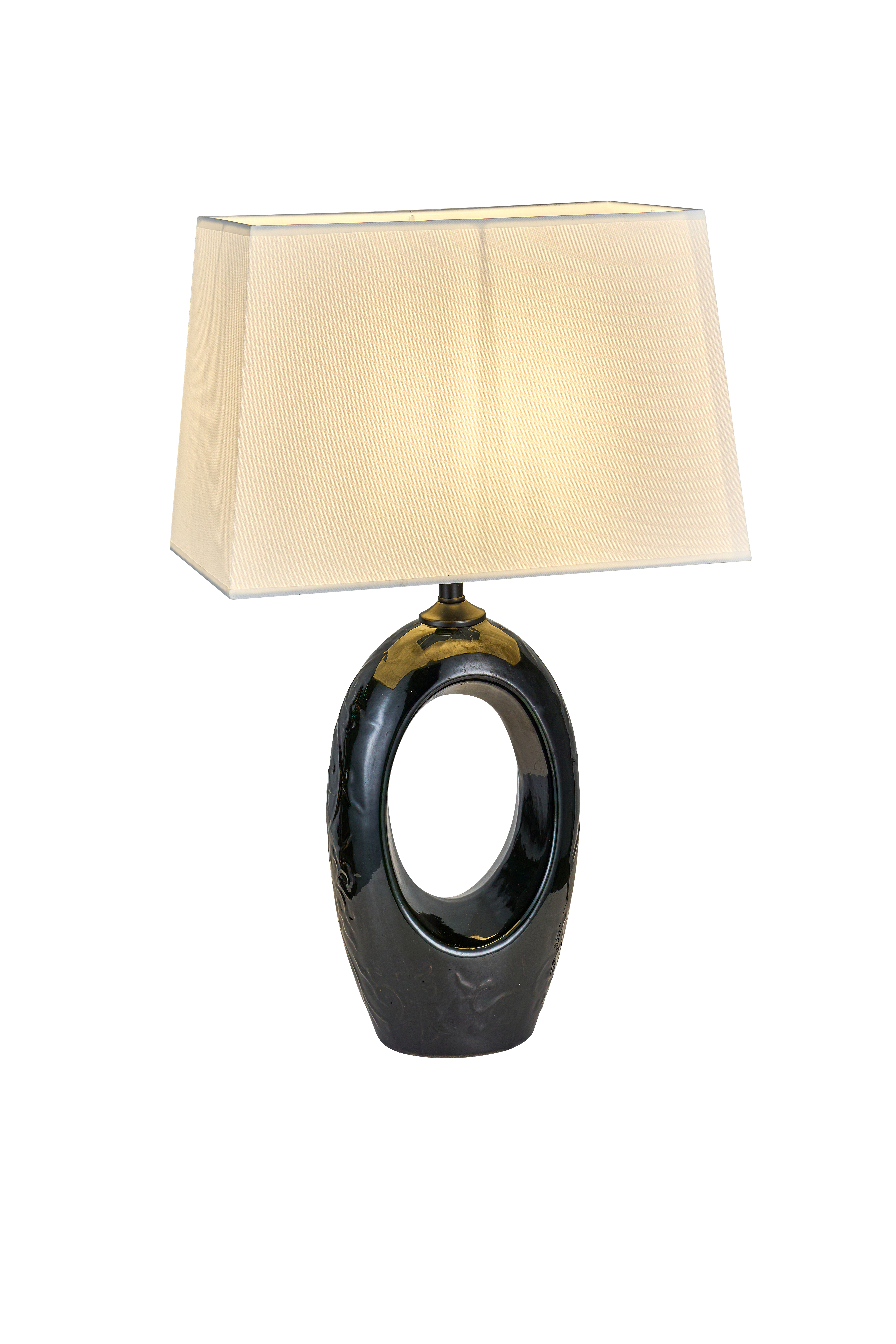 MASA LAMBASI 1L SİYAH Ø38X63 CM E27x1